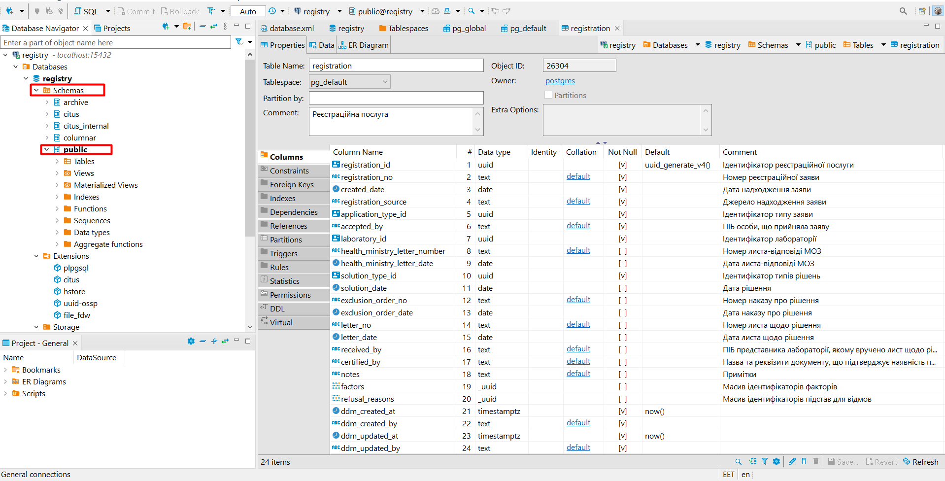 connection database openshift 09