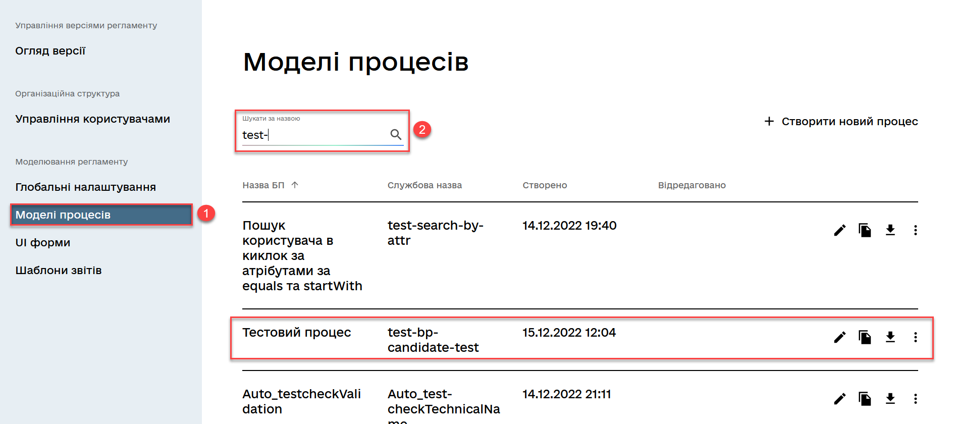 process models 14