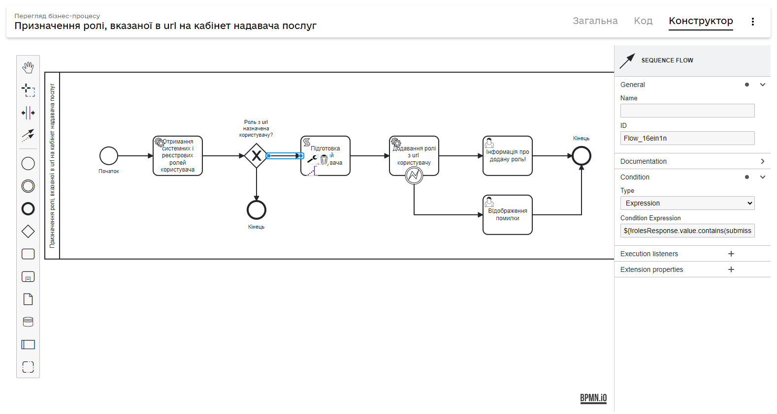 assign role via url 5