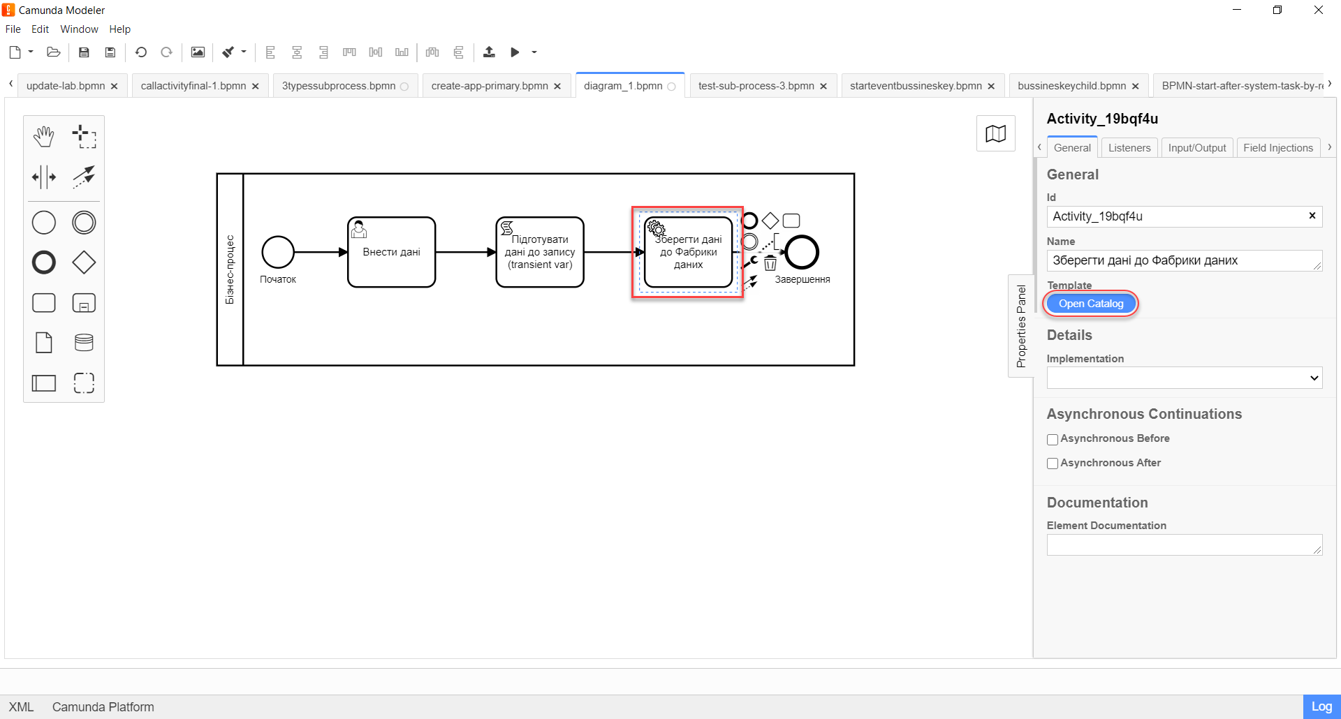 nested entities 2