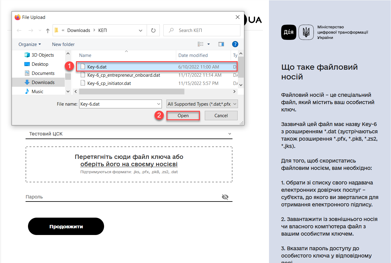 user auth idgovua 2