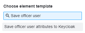 save officer user attributes to kc 2